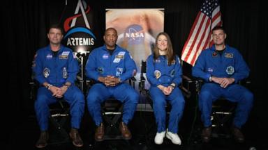 VIDEO: Artemis II astronauts describe reentry to Earth, splashdown to David Muir
