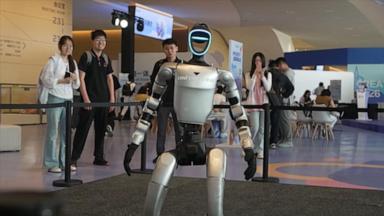 VIDEO: David Muir reports on technological advances of China's humanoid robots