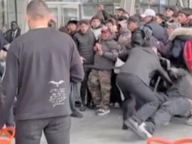 WATCH: Pepper spray deployed during watch release events