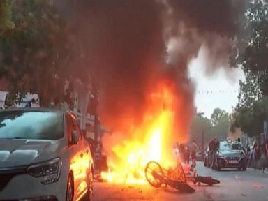 WATCH:  Hundreds arrested in violent clashes after Champions League win