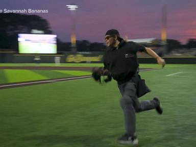WATCH:  Little League umpire gets the call of a lifetime