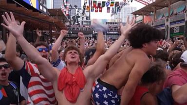 VIDEO: U.S. advances to next round of World Cup, but loses star player to red card
