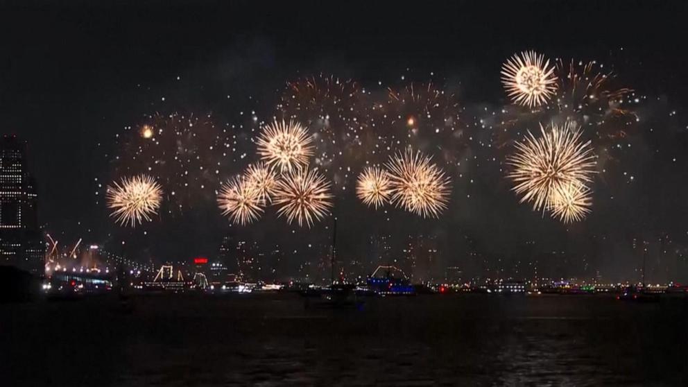 VIDEO: Fourth of July fireworks lit up the skies