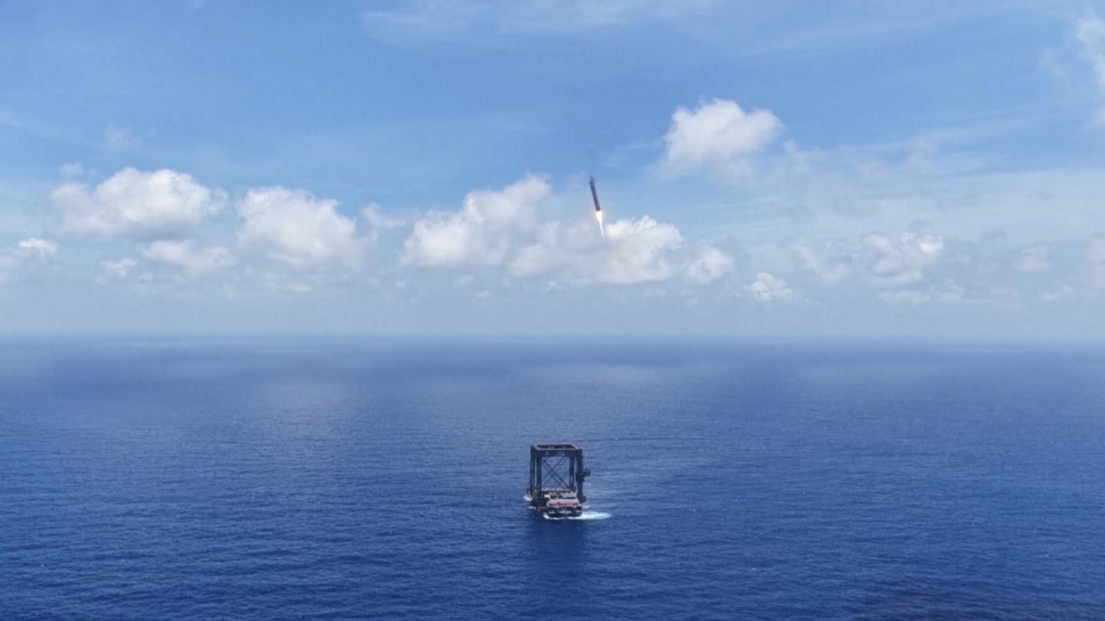 WATCH:  China touts first reusable rocket booster