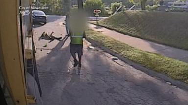 VIDEO: Milwaukee garbage truck blast injures sanitation worker