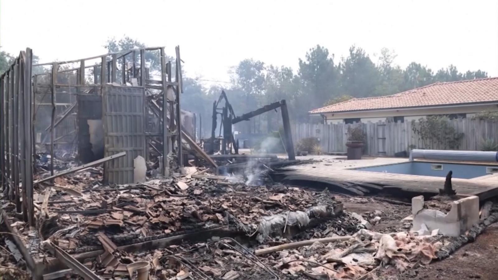 WATCH:  200,000 people flee out-of-control wildfires in France and Spain
