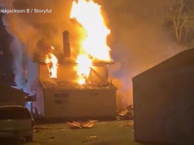 WATCH:  Powerful home explosion rocks Ohio community, shaking felt at least two miles away