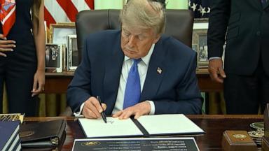 VIDEO: Trump signs executive order to limit childhood vaccinations