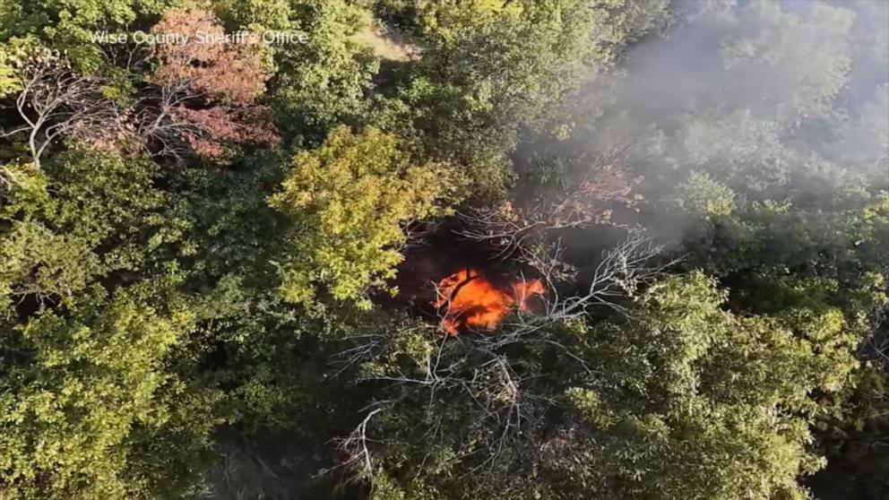 VIDEO: Video shows rescue of man trapped inside burning car in Texas