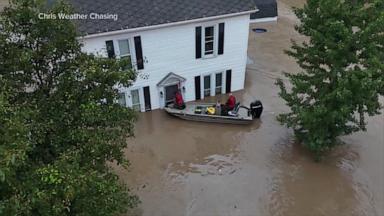 VIDEO: Deadly storm system triggers flood emergency and destructive tornadoes 