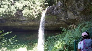 VIDEO: Oregon tourist dies after falling from iconic waterfall