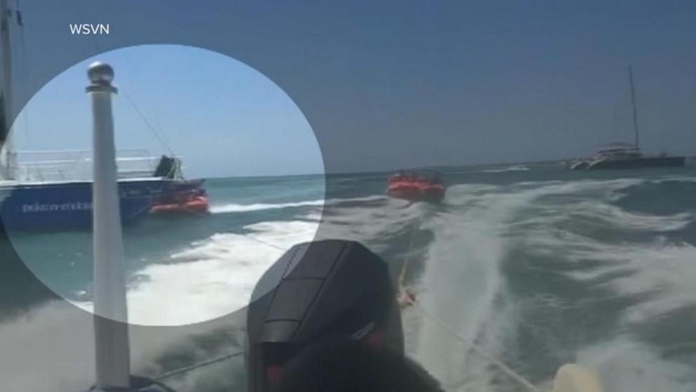 VIDEO: Lifeguard in Aruba saves 3 family members
