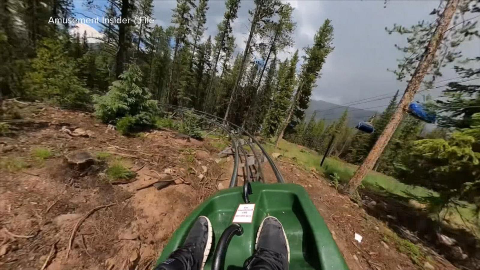 WATCH:  Woman alleges she was ejected from mountain coaster in Colorado
