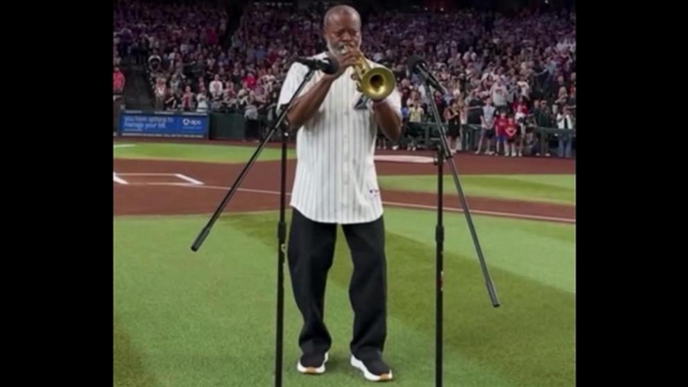 Trumpeter Saves Anthem Performance Amid Malfunction