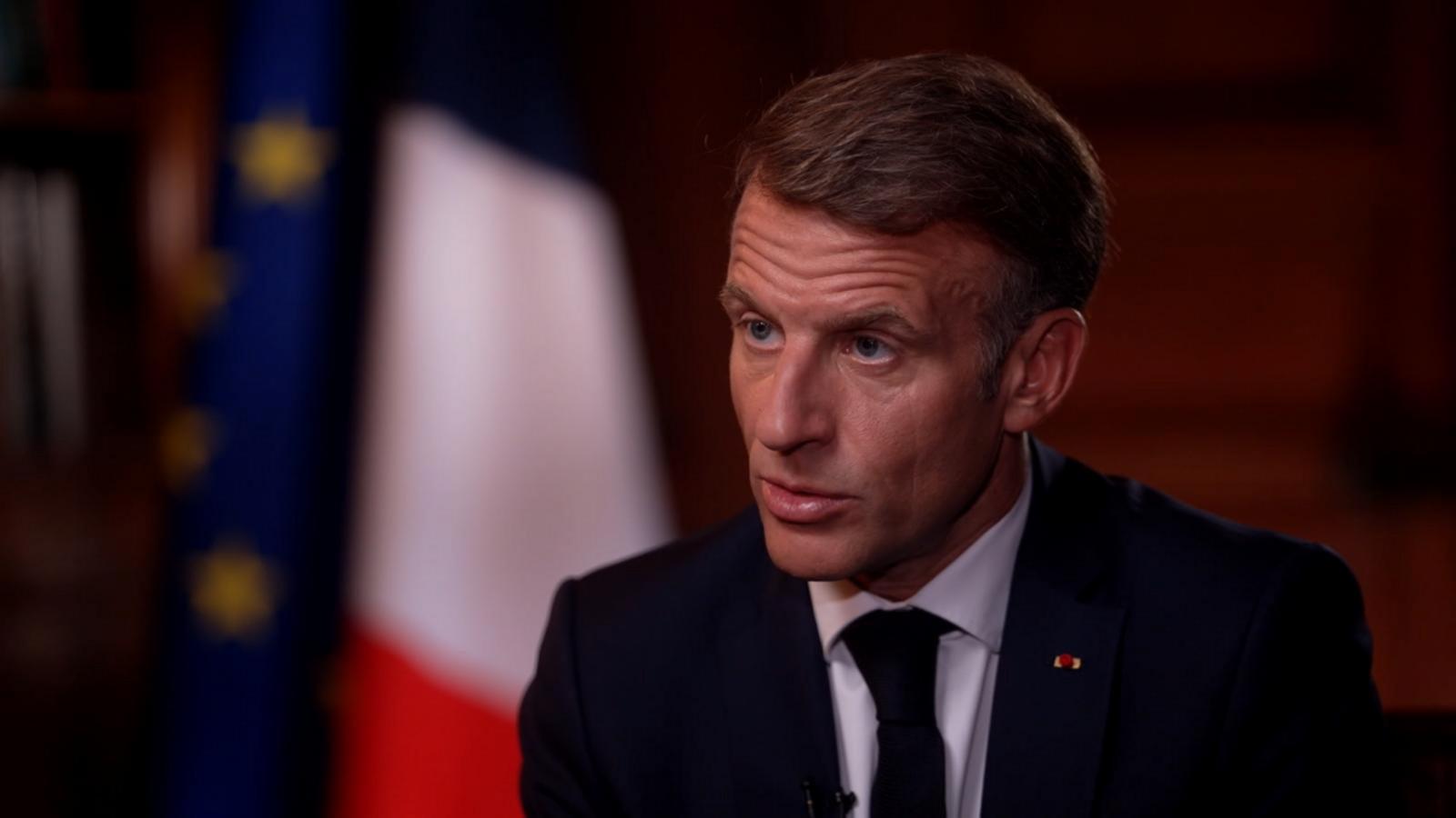 WATCH:  ABC News Exclusive: David Muir one-on-one with French President Emmanuel Macron