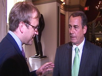 Video: ABC News Jonathan Karl interview with Rep. Boehner.
