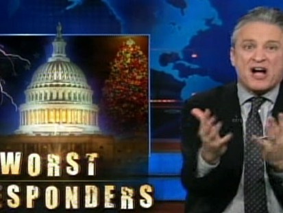 VIDEO: Jon Stewart gets loud over GOPs opposition to bill for 9/11 first responders.