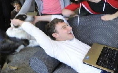 VIDEO: Tufts University has instituted a unique program to help relieve the stress of students during finals.