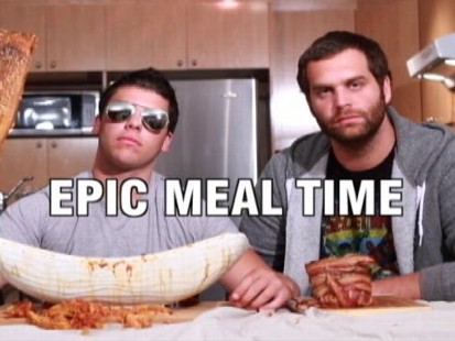 VIDEO: In an age of watching what you eat, these guys aren?t.