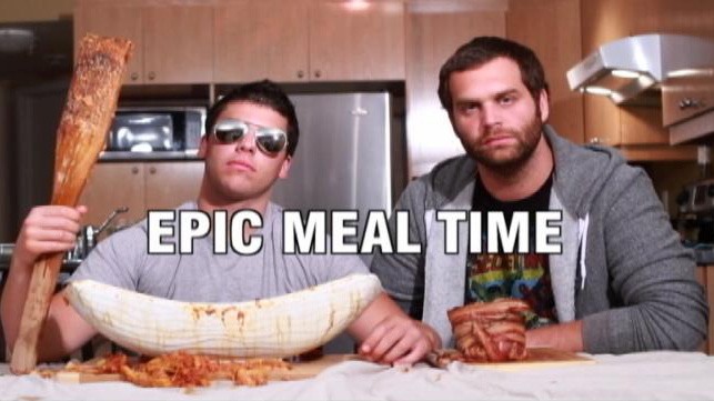 Epic meal time Burger