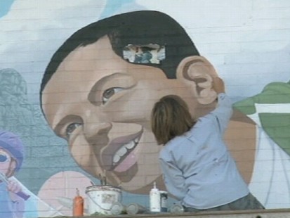 VIDEO: Community outrage when a portrait of a Hispanic boy is repainted.