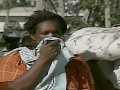 VIDEO: Martha Raddatz looks at why supplies are slow to leave Haitian airports.