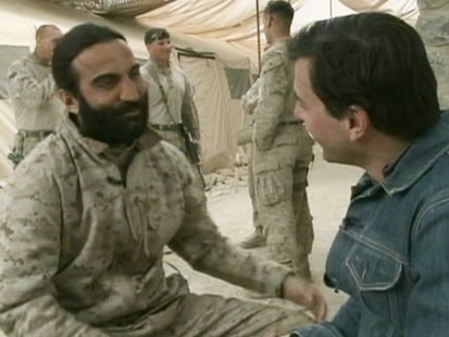 VIDEO: Actor Fahim Fazli serves as a translator in Afghanistan