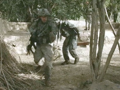 VIDEO: Miguel Marquez reports on the first phase in a critical battle.