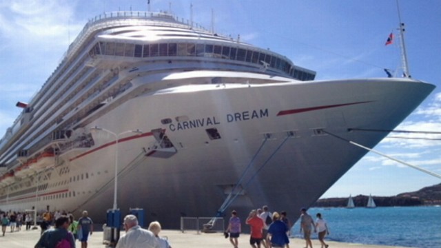 carnival cruise stranded at sea