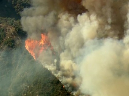 VIDEO: Wildfires in California