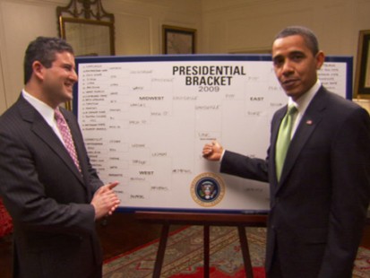 VIDEO: President Obama March Madness bracket