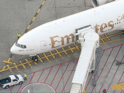 VIDEO: Before being arrested, the Times Square bomb suspect was seated on a plane.