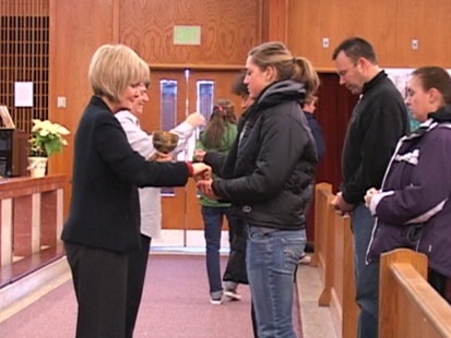 VIDEO: Parishoners protest church closing