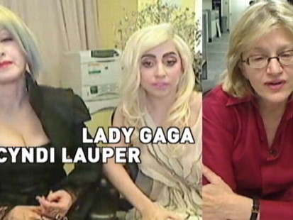 VIDEO: Diane Sawyer chats with Lady Gaga and Cyndi Lauper.