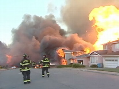 VIDEO: Tapes of first responders give a terrifying look at California blast.