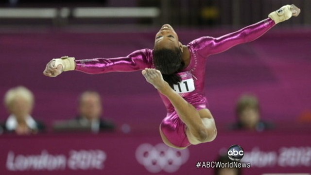 Gabby Douglas Wins Gymnastics Gold Medal Video Abc News