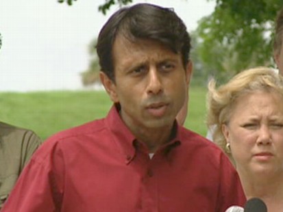 VIDEO: Louisiana governor complains about regulators who reject his plans to combat oil