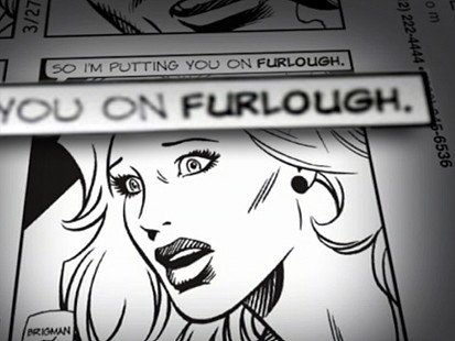 VIDEO: Comic Art Imitates Newsroom Life