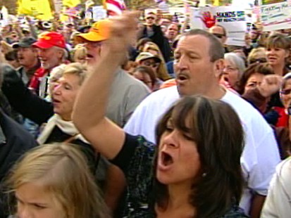 VIDEO: Protestors want to kill democratic health care bill