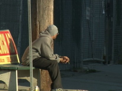 VIDEO: Claiborne in Oakland, Calif., where unemployment is three times the U.S. average