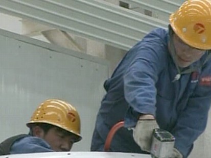 VIDEO: Jon Karl finds most green jobs created by the stimulus are created in China.
