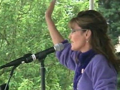 VIDEO: Alaska governor offers few clues as to what shes planning after leaving office.