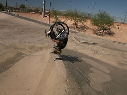 VIDEO: Spina Bifida cant stop Aaron Fotheringham from shredding.