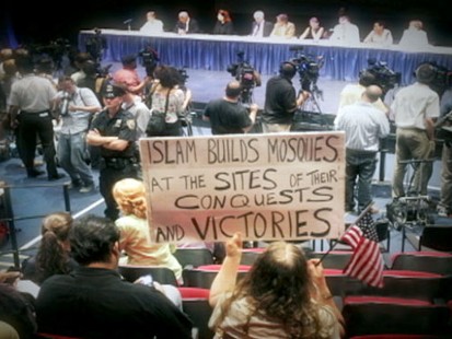 VIDEO: Approval to build a Muslim community center a half block from WTC sparks debate.