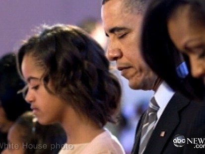 VIDEO: President and family celebrate Easter, but he doesnt attend regularly.