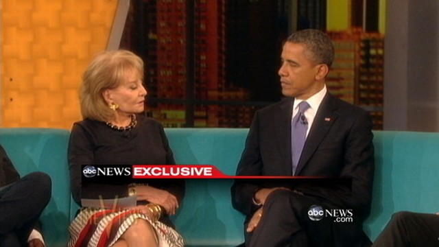 VIDEO: President answers questions about JP Morgan Chase and gay marriage.