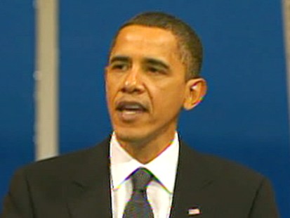 VIDEO: Obama acknowledges regrettable necessity of war as we strive for peace.