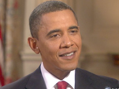 VIDEO: Diane Sawyer asks the president for his big game prediction.