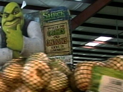 Cartoon Ogre Gives Onion Sales a Boost