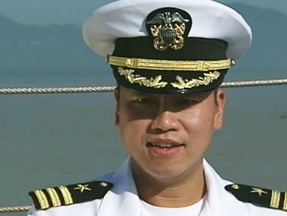 VIDEO: Vietnam refugee becomes U.S. Navy captain